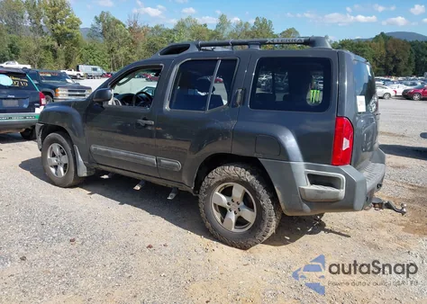 2005 Nissan Xterra Se from USA, damaged, VIN 5N1AN08W05C632416